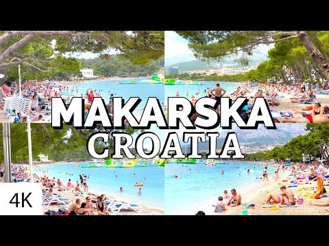 MAKARSKA ( Summer 2022 ) Dalmatia / Croatia Video