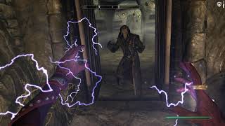You fool you don't stand a chance But Dragonborn is electro mage