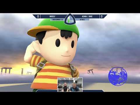Sm4sh@Mines 119 - Miiself (Mario, Fox) Vs. AcaRa|Shoe (Ness) - Winners Finals
