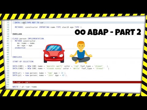 OO ABAP [2020] - Part 2 - Association between classes