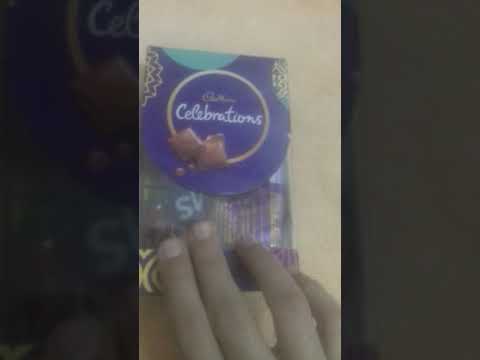 Unboxing Cadbury Celebrations pack. Rs 50 . #LavanyaThakral