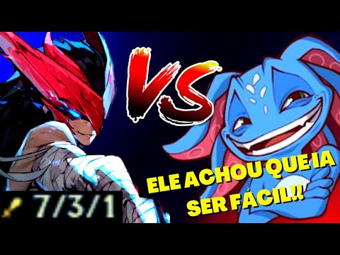 COMO GANHAR DE YONE CONTRA O PEIXINHO FIZZ!  - Fizz vs Yone - League of Legends