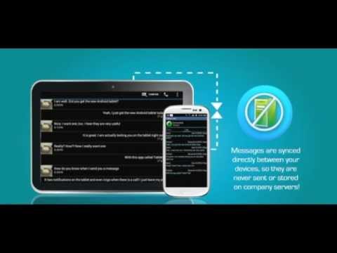 Tablet Talk: SMS & Texting App Video