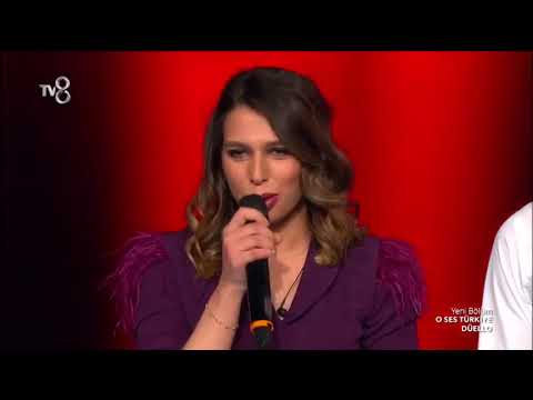 Cevher Aksoy ve İrem Çankaz'ın düellosu 'Sevgilim' İzle   O Ses Türkiye  Düello