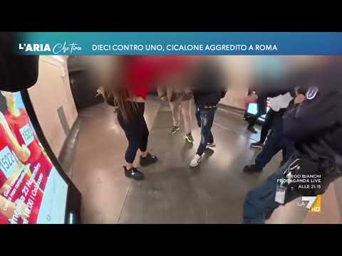 Il video dell'aggressione a Cicalone, David Parenzo: "Una scena pazzesca di degrado assoluto"
