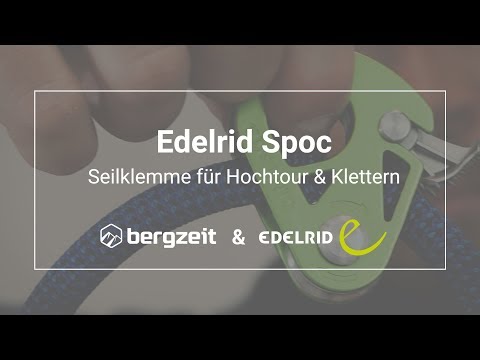 Edelride Spoc: Seilklemme für Hochtour & Klettern | Bergzeit