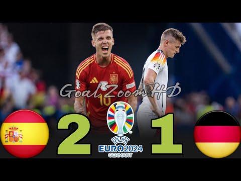 Spain 🇪🇦 I 2-1 | Germany 🇩🇪 Highlights & All Goals 🏟️ Euro 2024 HD