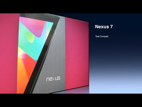 comment demarrer tablette nexus 7