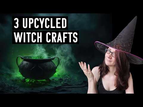 WITCHY VIBES 3 Spooky Halloween Crafts