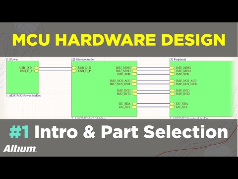 Microcontroller-Based Hardware Design With Altium Designer - #1 Introduction and Part Selection