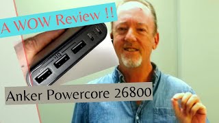 Absolutely, the Best! Anker Powercore 26800 Portable Charger Review - Actually