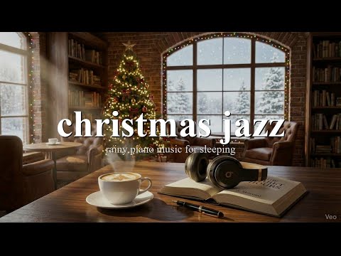 Christmas Jazz 24/7 🕯️ Cozy Winter for Productivity Boost