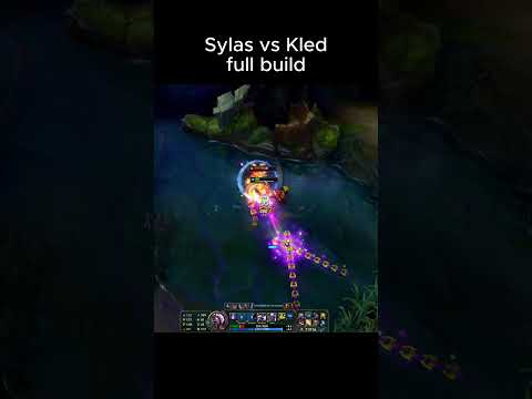 Sylas vs Kled full build #shorts #faker #short