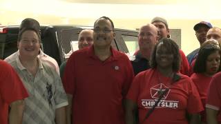 preview picture of video 'Chrysler Group LLC's Warren Truck Assembly Plant Food Drive'