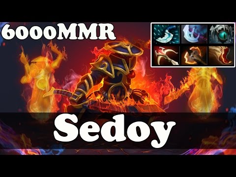 Dota 2 - Sedoy 6000 MMR Plays Ember Spirit vol 2 - Ranked Match Gameplay