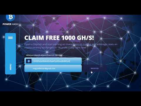 Облачный майнинг POWERHASH