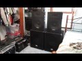 DJ Setup/Seismic Audio Speakers with 18" SA Subs ...