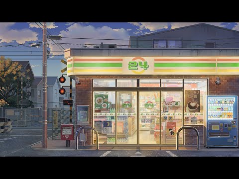 Video Thumbnail: konbini by the tracks. 🍡 anime lofi mix