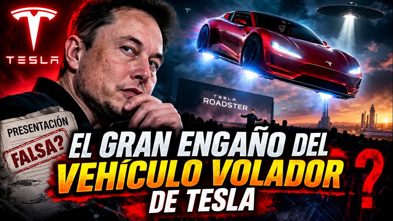 El GRAN ENGAÑO del Automóvil Volador de TESLA 