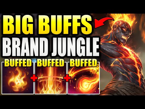 RITO JUST GAVE BRAND JUNGLE SOME SERIOUS BUFFS THIS PATCH!