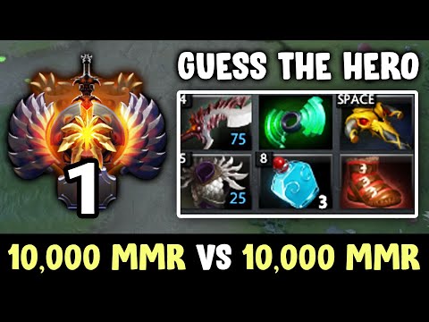 10k vs 10k mid — Guess the Hero TOP-1 RANK EU