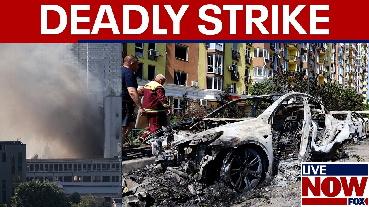 BREAKING: Russia launches largest deadly missile attack on Ukraine's Kyiv