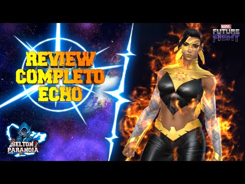 REVIEW/TESTE COM A ECHO (LVL 60) - MARVEL FUTURE FIGHT