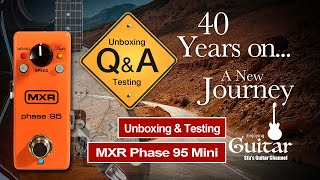 Video thumbnail for UB:2 MXR Phase 95 Mini in Detailed Operation View - Do You Really Need One? & is This One Any Good? by Stu's Guitar Channel