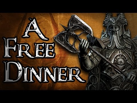 The Storyteller: SKYRIM S1 E4 - A Free Dinner (Elder Scrolls Machinima)