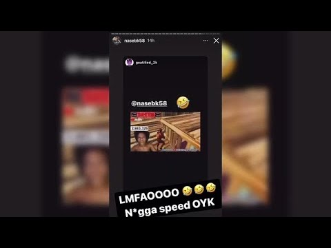 NasEbk Reacts to IShowSpeed Claiming “OYK” Live On Stream #pluggedinmedia #ishowspeed
