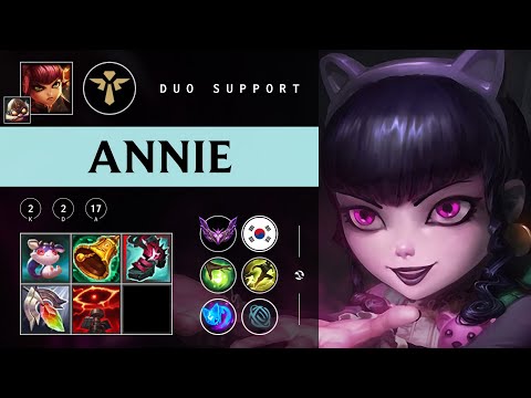 Annie Support vs Karma - KR Master Patch 25.22