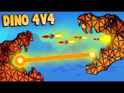 FORTS Comes ALIVE!  4v4 MASSIVE Battles!  (Forts Multiplayer Gameplay NEW Update)