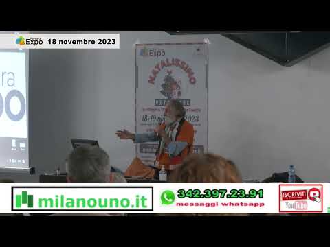 Con il Dottor Piero Mozzi  Fiera di Ferrara 18 novembre 2023