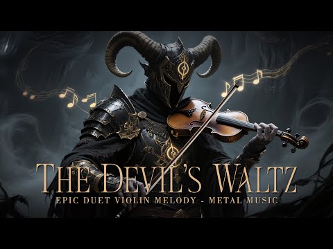 THE DEVIL'S WALTZ | Epic Duet Violin Melody & Metal Music