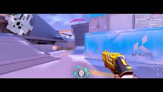 VALORANT 1vs4 clutch!! ヘッドハンターで世界を救え