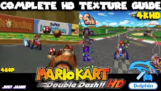 Setup Mario Kart Double Dash HD Textures Easily #mariokartdoubledash #gamecube #Emulator