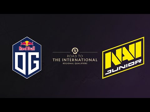 OG vs NAVI Junior - TI13 Regional Qualifiers - WEU