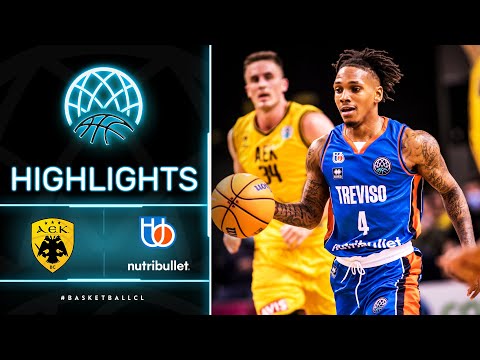 AEK v Nutribullet Treviso - Highlights | Basketball Champions League 2021-22