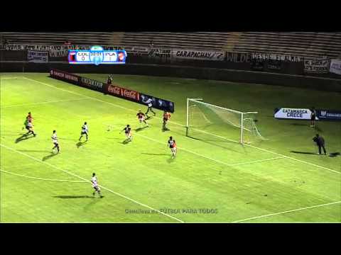Ocasión de gol Olivares. Colón 0 Platense 1. Copa Argentina 2012/2013. 24avos. Fútbol para Todos