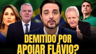 JORNALISTA da REVISTA OESTE é DEMITIDO por APOIAR FLÁVIO BOLSONARO? Caso SILVIO NAVARRO