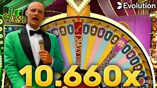 Crazy Time Big Win Today,10.660X All Bonuses ! Topslot 25X ! 2500X,2500X,1500X !! Congratulations...