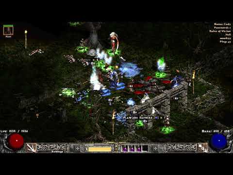 Project Diablo 2 Updated Enchant Bow Sorc Build 41k Damage! MF | Any Content