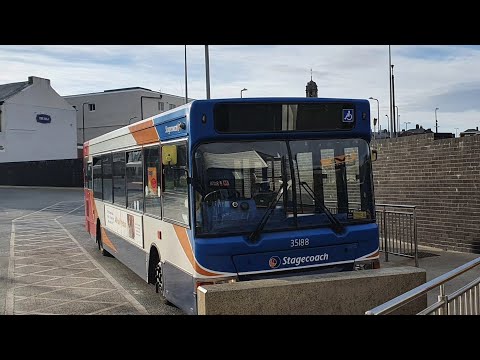 EXPRESS DART: Route X20 | NK56FFH/35188 - Stagecoach North East: Dennis Dart SLF/Alexander Pointer 2