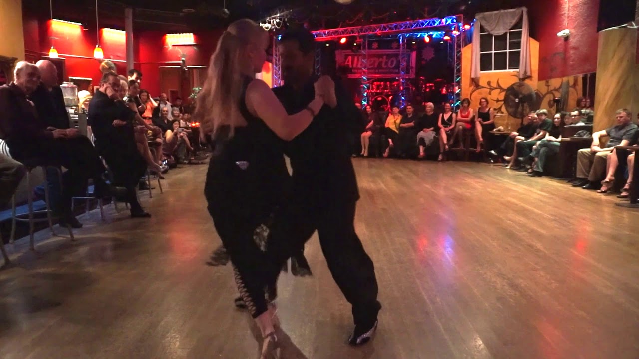 Pablo Nievas & Chantal Eril Milonga Demo 3/3 2018 Feb 18 - Milonga @ Alberto's