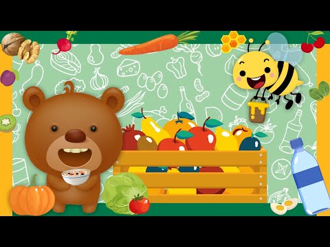 Gustos si cu Folos - Ce mancam ca sa crestem mari - filmulet pentru copii