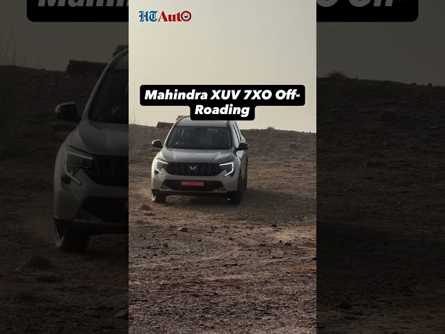 Mahindra XUV 7XO goes off-roading⚡️