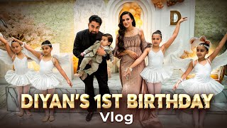 Diyan's 1st Birthday Party Vlog | have fun with Family | اولین سالگرد دیان جان