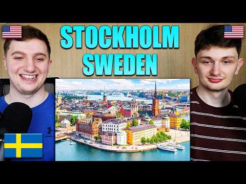 Americans React to Stockholm, Sweden | More Beautiful Than We Expected!