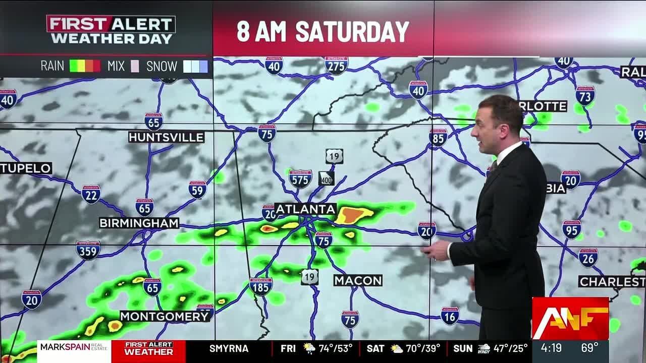 First Alert Forecast: Big weekend changes ahead as cold returns Sunday