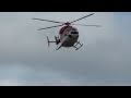 BK117 Landing Kiunga AYKI In Papua New Guinea